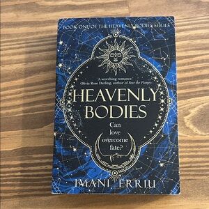 Heavenly Bodies by Imani Erriu - Blue and Black Cover